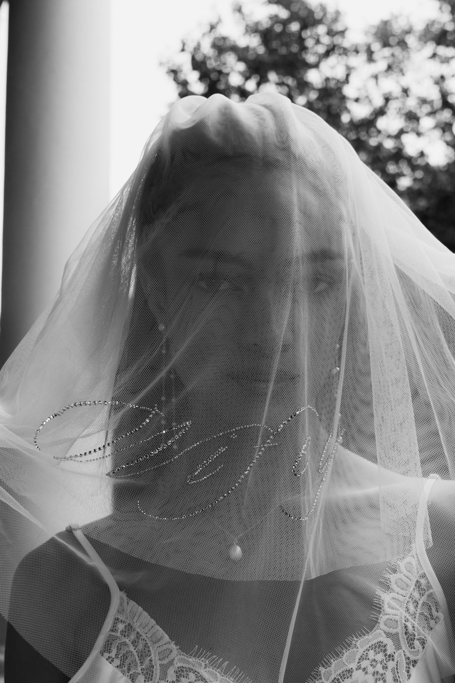 Wifey Diamanté Veil