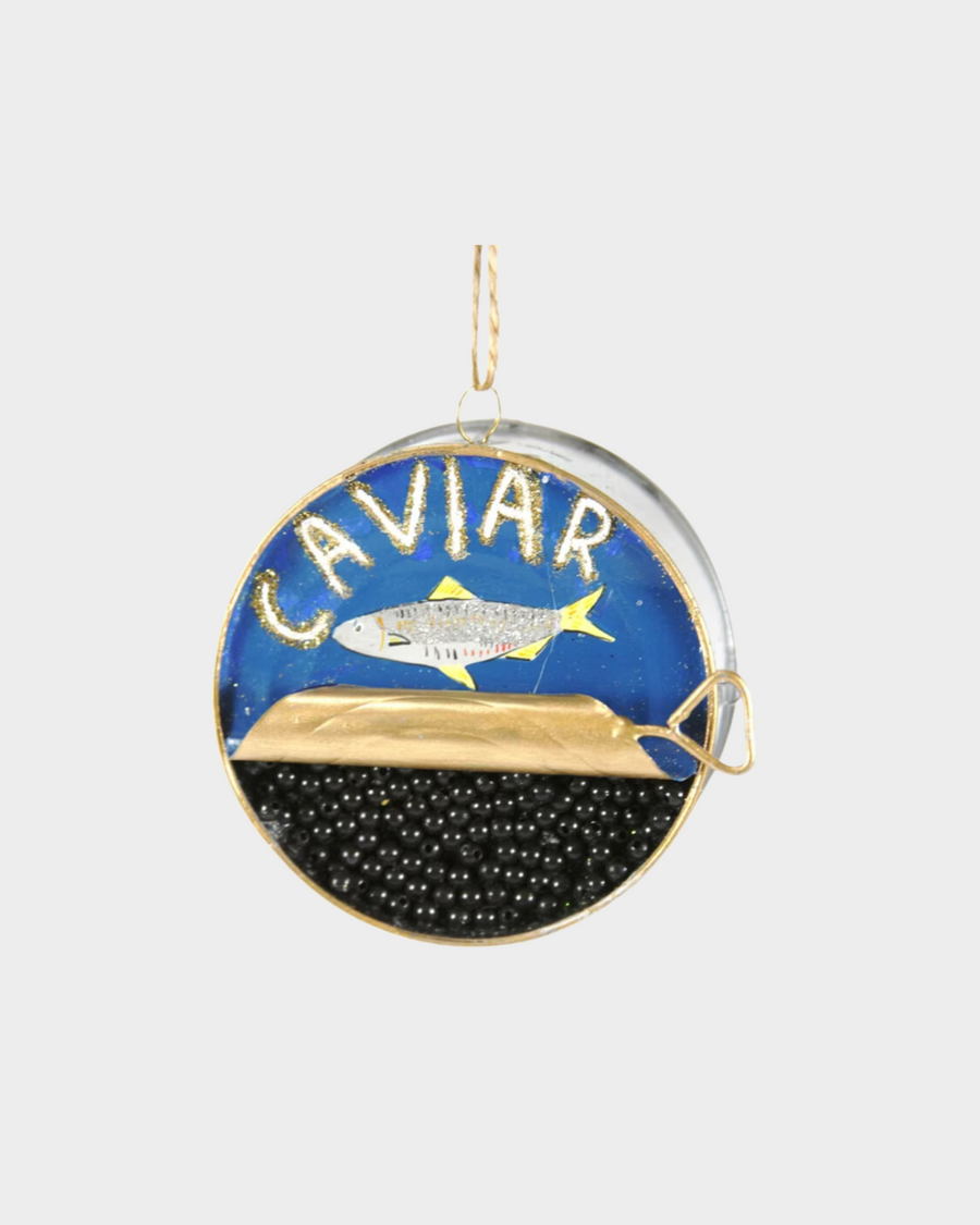 Caviar Christmas Ornament