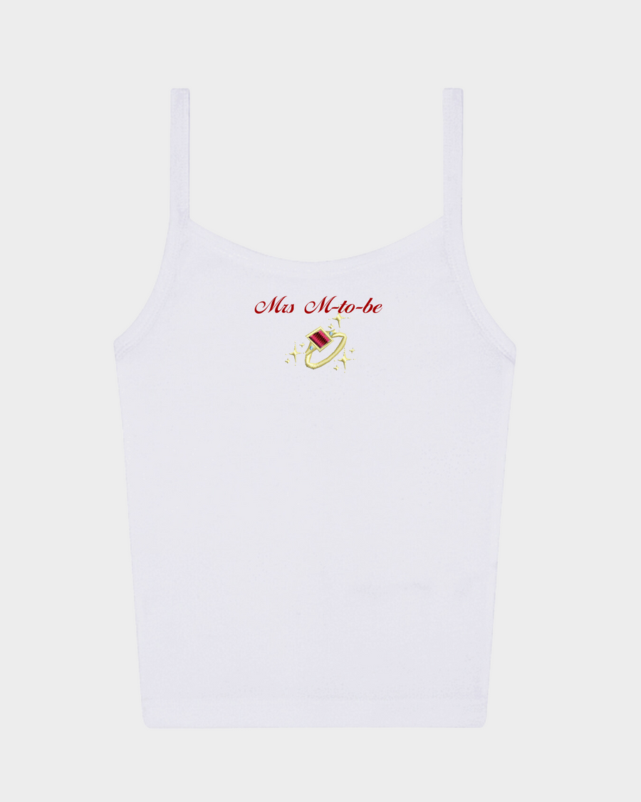 Personalised Baby Rib Tank