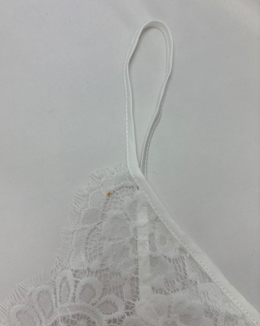 Sample Sale White Sian Cami Set (Large)